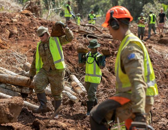 search and rescue in Fiji after cyclone