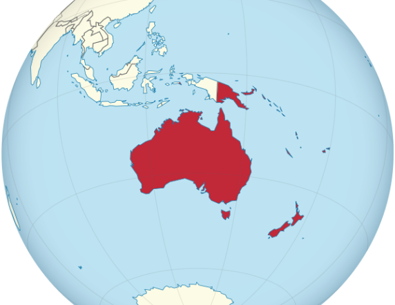 Map of Oceania