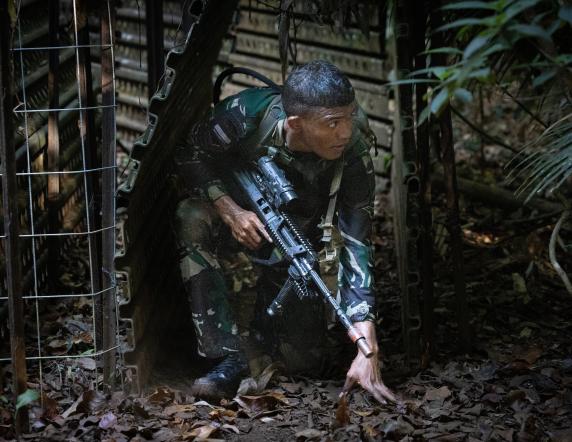 Jungle Warfare Training Listening