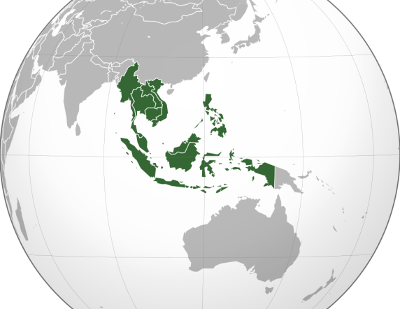 map of Southeast Asia