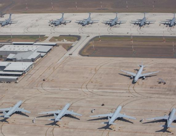 Aircraft Movement Area at RAAF Base Richmond